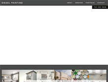 Tablet Screenshot of dieselpainting.com